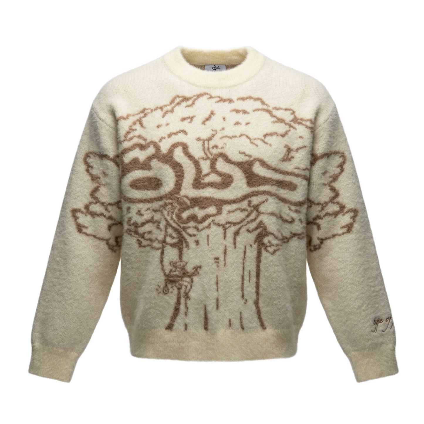 FLUFFY - CREAM SWEATER