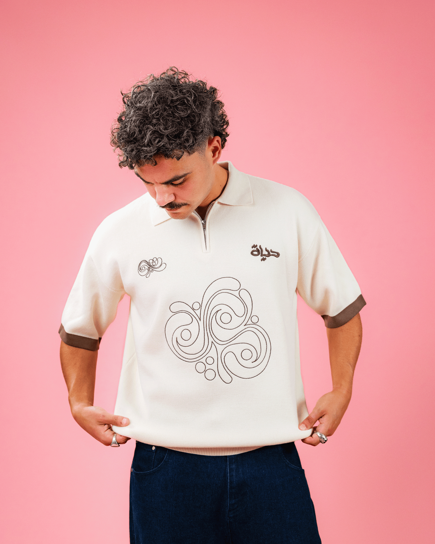 BLOSSOM - KNITTED POLO