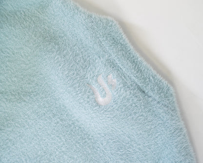 FLUFFY KNITWEAR - LIGHT BLUE