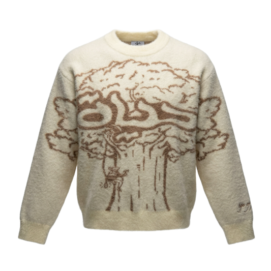 FLUFFY - CREAM SWEATER