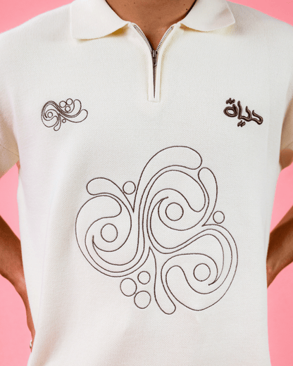 BLOSSOM - KNITTED POLO