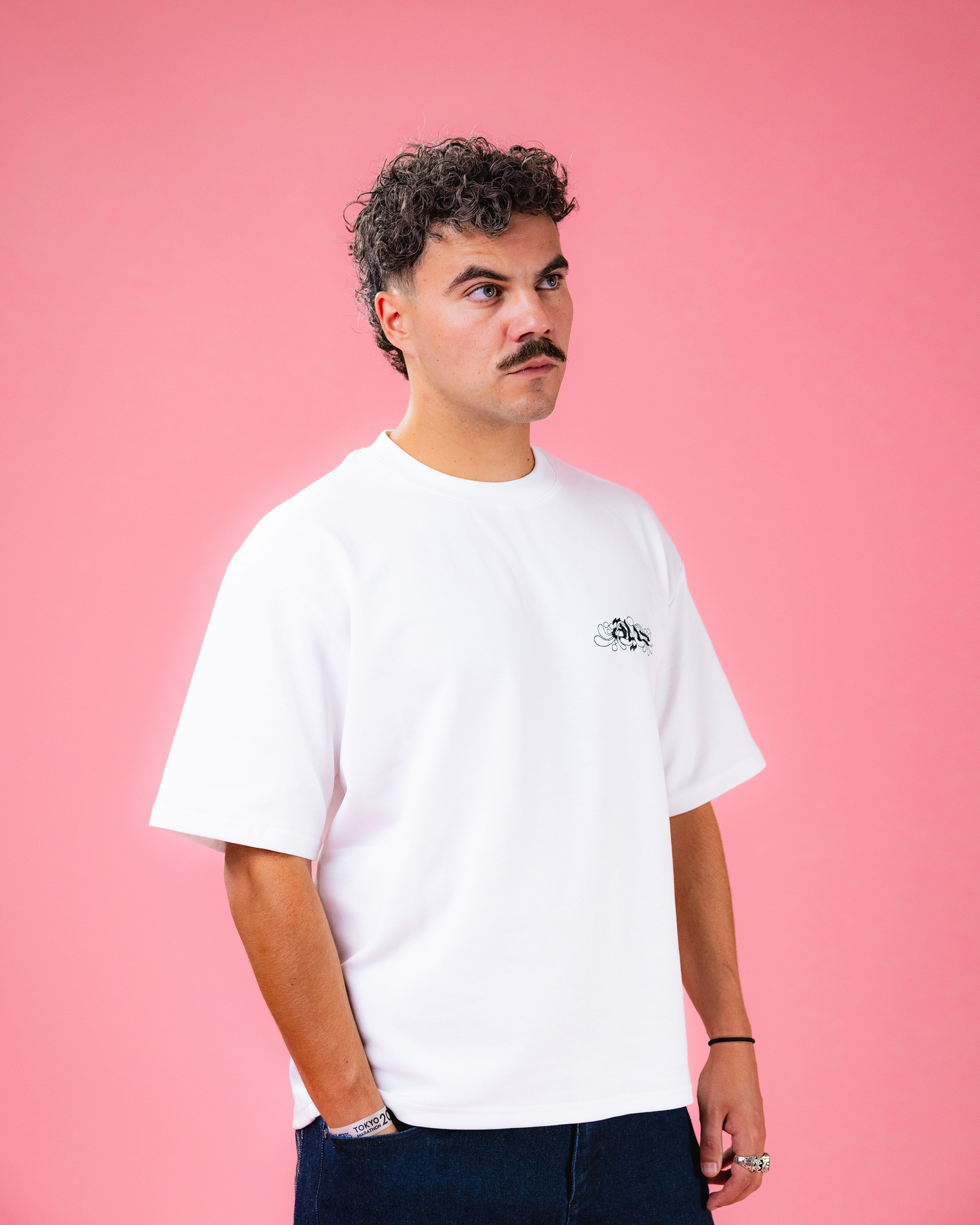 BLOSSOM - WHITE TEE