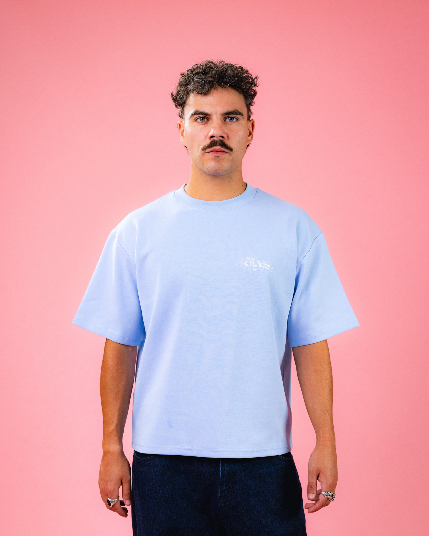 BLOSSOM - BLUE TEE