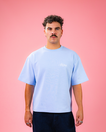 BLOSSOM - BLUE TEE