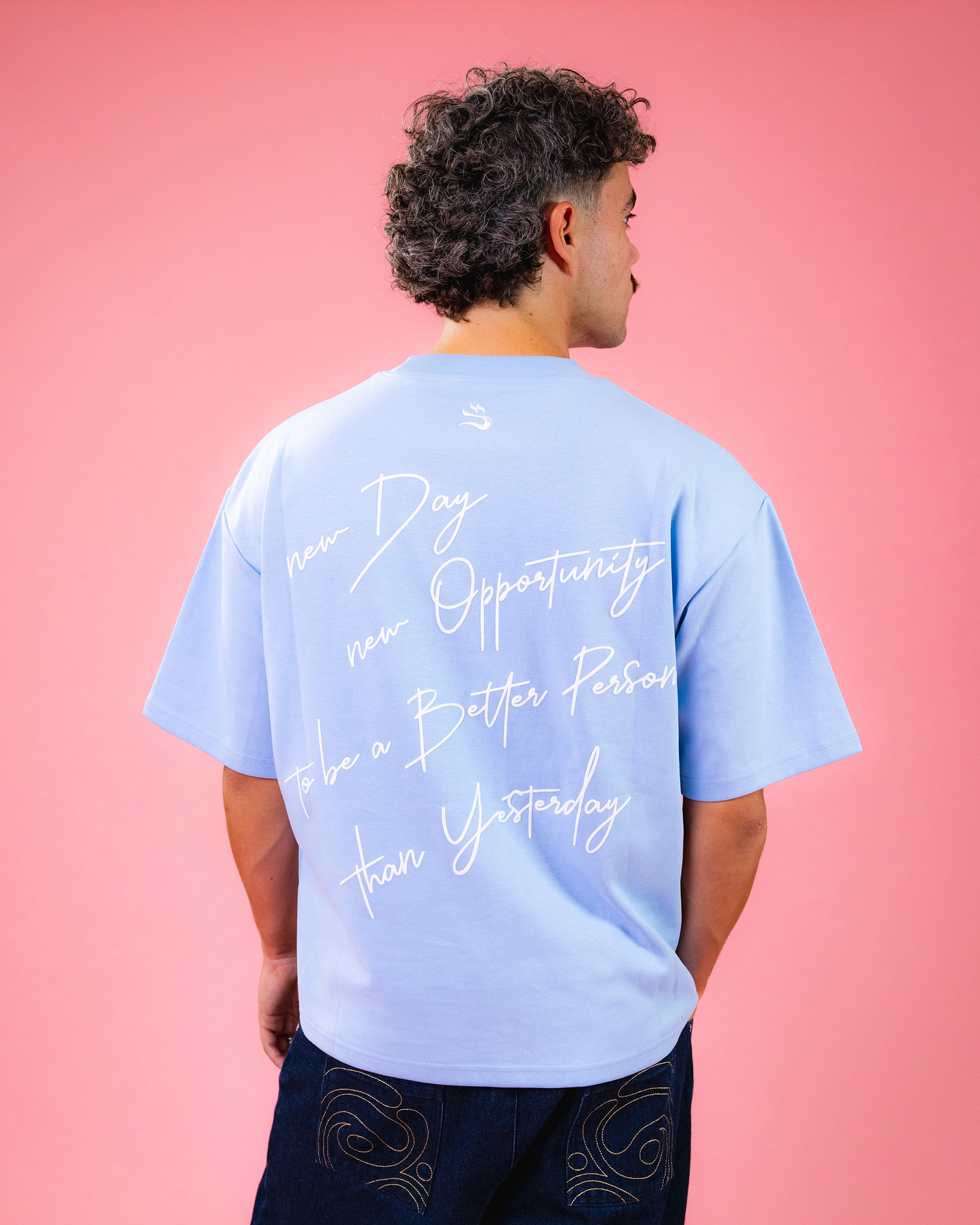 BLOSSOM - BLUE TEE
