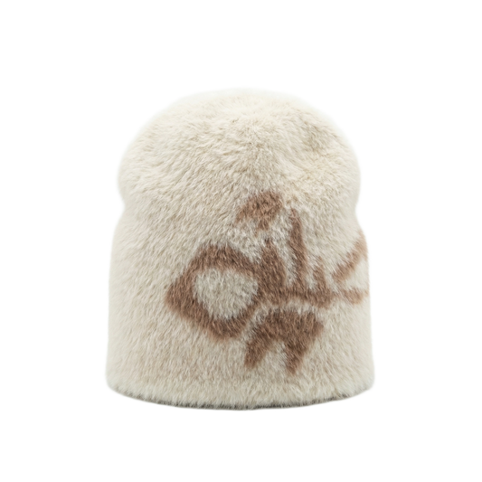 FLUFFY - CREAM BEANIE